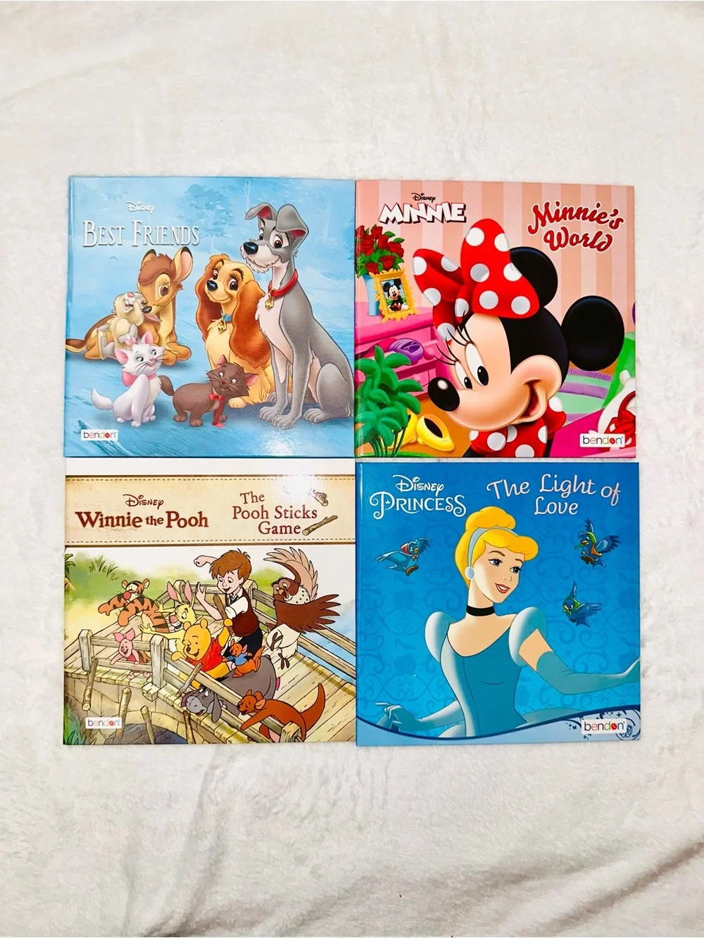 New 4pc Disney Children’s Book Bundle